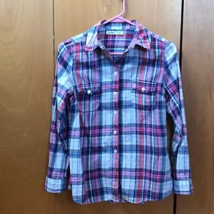 Old Navy Plaid Buttondown